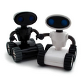 Light Up Robot USB Hub White w/ Blue LED's